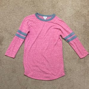 LulaRoe 3/4 sleeve shirt